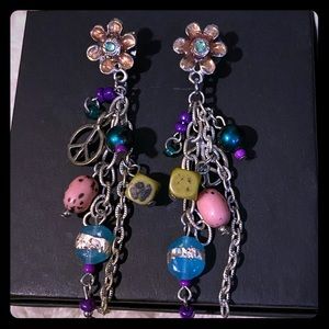 Treska Flower detailed earring